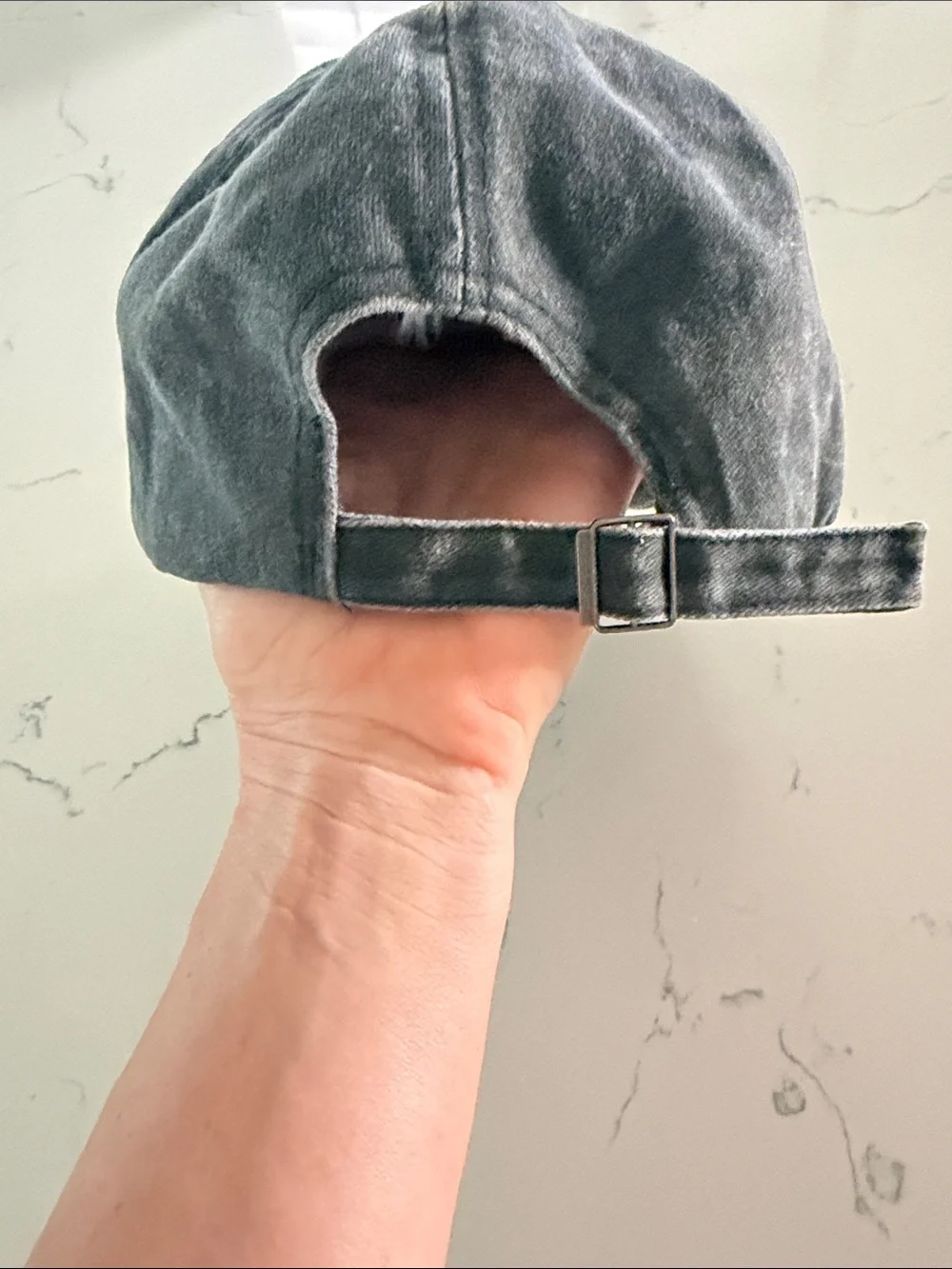Baseball Mom Embroidered Cap - Gray